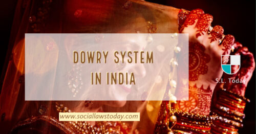 DOWRY SYSTEM IN INDIA: A CRITICAL ANALYSIS - Social Laws Today