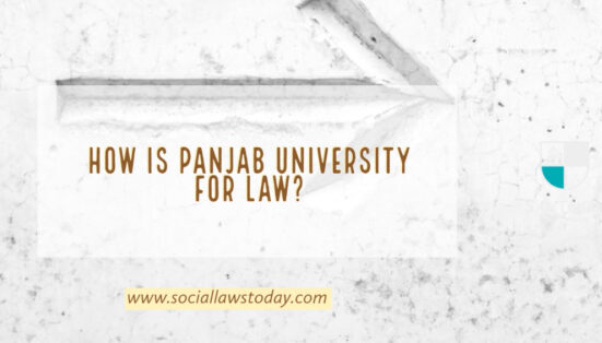 PANJAB UNIVERSITY LAW COLLEGE