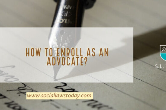 How to enroll as an advocate