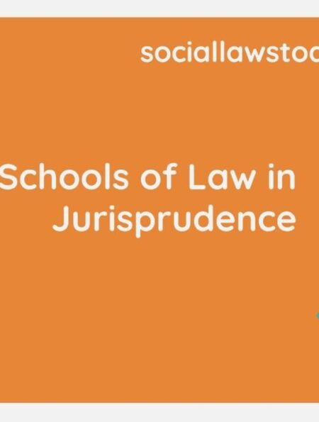 Schools of Law in Jurisprudence